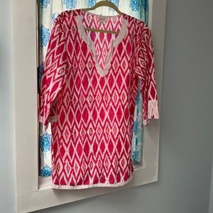 Excellent condition light beach cover up